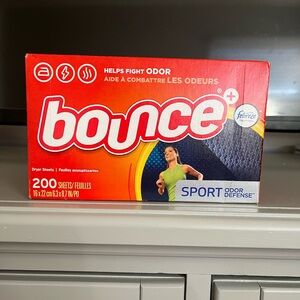 Bounce Sport Odor Defense Dryer Sheets 200